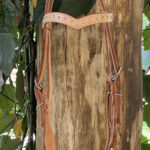 Cabeçada testeira com cravo e mosquetão