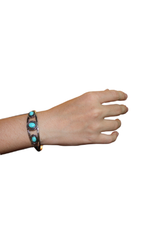 Bracelete pedras Turquesa