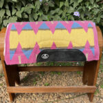 Manta Navajo Curvada Lã