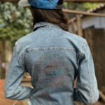 Jaqueta Jeans Cocar Crystal