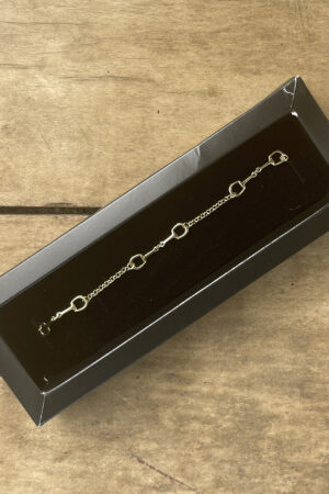 Pulseira Bridão Folheada a Ouro 18k