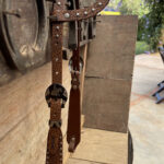 Cabeçada 01 Orelha Couro de Elefante