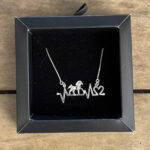 Colar Veneziana 45cm Pingente Batimentos Cavalo Mangalarga