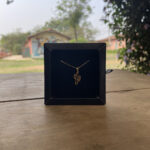 Colar Veneziana Pingente Cacto Tam. G Folheado a Ouro 18k