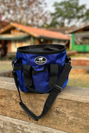 Bolsa Kit Higiênico Boots Horse cor:Azul Royal