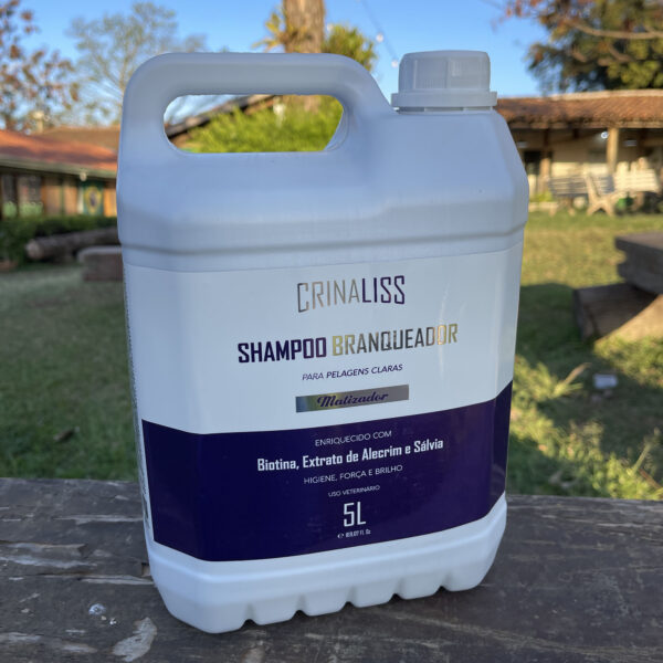 Shampoo Branqueador CrinaLiss 5L - Imagem 1
