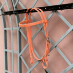 Cabeçada de Silicone com Testeira e Afogador Salmon