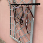 Cabeçada e Peiteira + Levantador com Miçangas Lilás