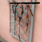 Cabeçada e Peiteira + Levantador com Miçangas Verde Água