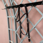 Cabeçada com Testeira Reta e Afogador Regulagens e Biqueira Preto