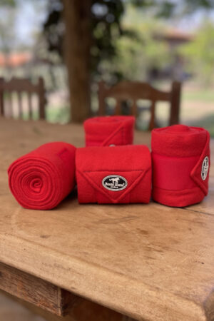 Liga de Descanso Boots Horse Vermelho