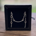 Colar Sobreposição 80cm Bridão Prata 925