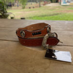 Cinto Country Infantil com Broche de Cavalo Tamanho 65