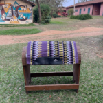 Manta Navajo Curvada Roxa e Dourado Boots Horse