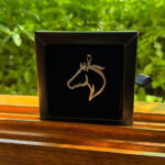 Pingente Cabeça Cavalo Vazada