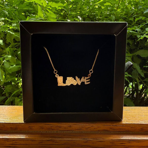 Colar Love Culturas Folheado a Ouro 18k - Imagem 1