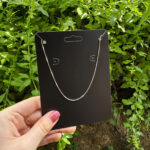 Corrente Veneziana de 45cm Fio 0,15 em Prata 925