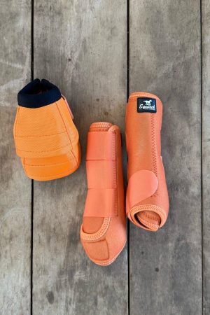 Kit Caneleira e Cloche Equitech Laranja