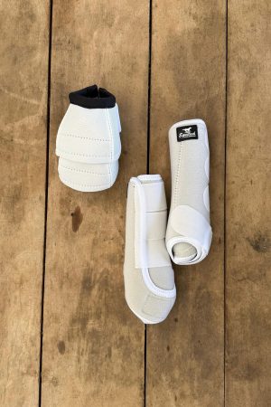 Kit Caneleira e Cloche Equitech M cor:Branco