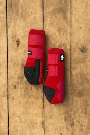 Caneleira Traseira Legacy2 Classic Equine cor:Vermelho