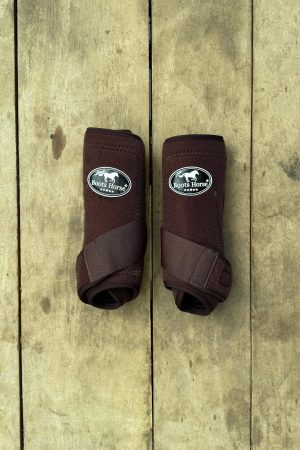 Caneleira Média Boots Marrom