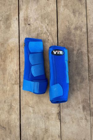 Caneleira Splint Boot RC VTR Azul Royal
