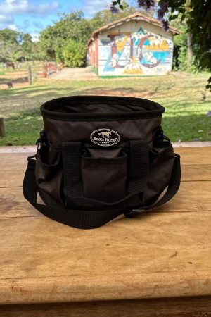 Bolsa Kit Higiênico Boots Horse cor:Cinza