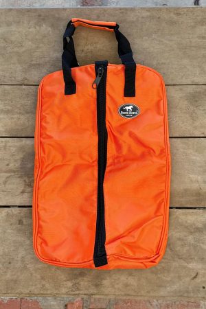 Bolsa Cabeçada com Forro Boots Horse cor:Laranja