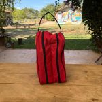 Sacola de Nylon para Bota Vermelho e Preto - Imagem 3