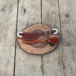 Correia de Espora Larga Balaiada Boots Horse cor:Marrom Escuro
