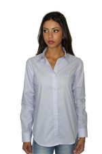 Camisa Feminina UC Manga Longa Azul Claro - Imagem 3