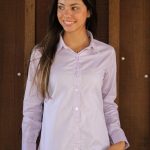 Camisa Feminina UC Manga Longa Lilás