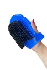 Luva Massageadora para Banho Boots Horse Cor:Azul Royal - Imagem 3