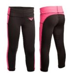 Culote Ventilated Infantil Preto/ Rosa