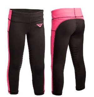 Culote Ventilated Infantil Preto/ Rosa