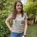 Camiseta Feminina UC Cinza