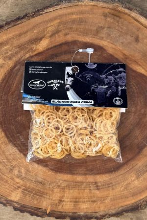 Elástico de Crina Rubber Bands cor:Natural
