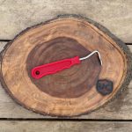 Limpador de Casco Simples com Encache para os Dedos Boots Horse Cor:Vermelho