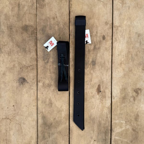 Conjunto Látego e Contra Látego de Nylon Mustang Preto - Imagem 1