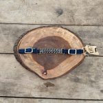 Barbela de Nylon Duas Correntes Cor: Azul Marinho