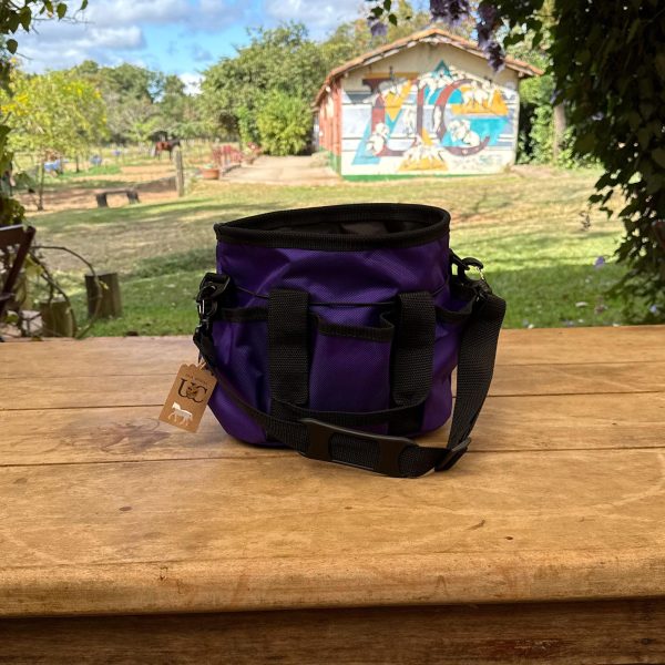 Bolsa Kit Higiênico Boots Horse cor:Roxo - Imagem 3