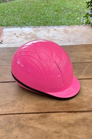 Capacete Little Instep cor:Rosa