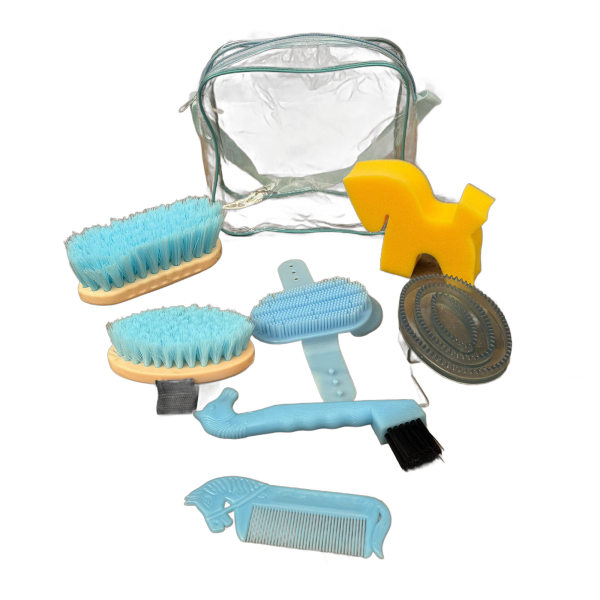 Bolsa Kit Higiênico MREIS cor:Azul - Imagem 1
