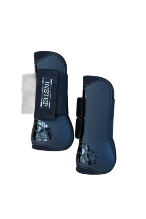 Caneleira/Tendoneira de Velcro Clássica INSTEP cor:Preto
