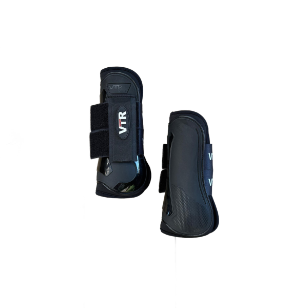 Caneleira/Tendoneira de Velcro Atria VTR cor:Preto - Imagem 1