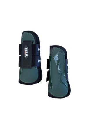 Caneleira/Tendoneira de Velcro Flex Top VTR cor:Verde Militar