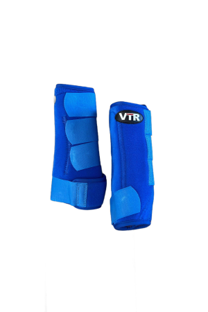 Caneleira Splint Boot RC VTR Azul Royal