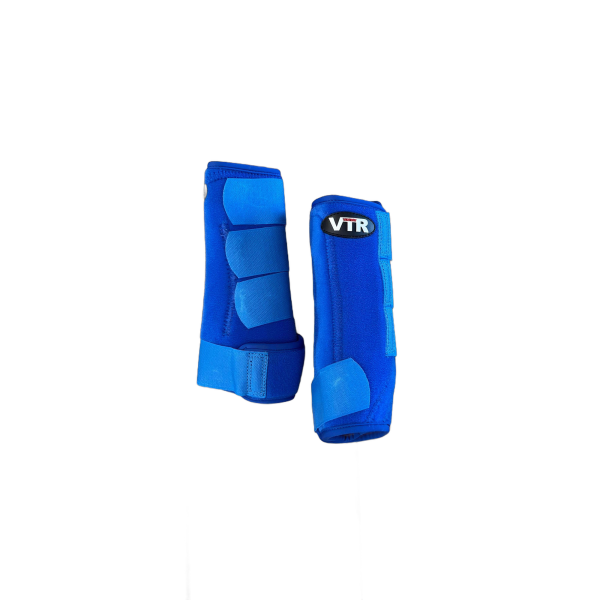 Caneleira Splint Boot RC VTR Azul Royal - Imagem 1