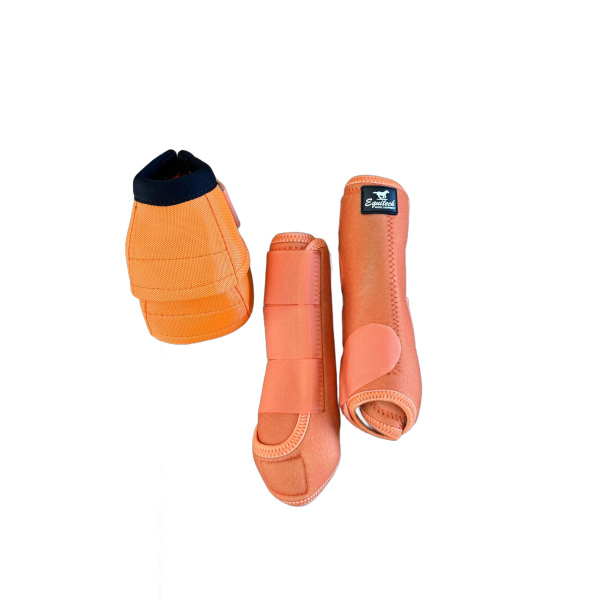 Kit Caneleira e Cloche Equitech Laranja - Imagem 1