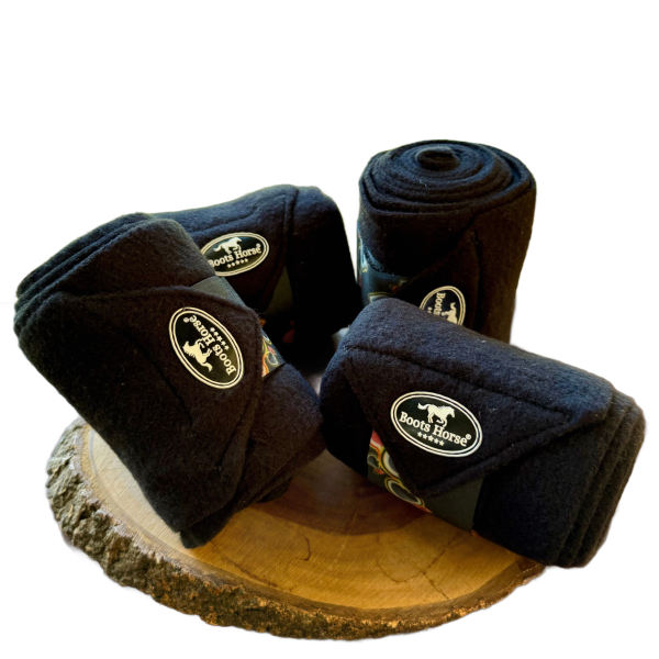 Liga de descanso Boots Horse preto com velcro estampado - Imagem 3